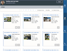 Tablet Screenshot of geoffreygaultrealestate.com